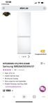 Integrerad kyl/frys Samsung