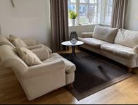 Exklusiv dunstoppad Howard soffa 3+1+1 * kan levereras