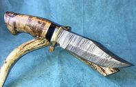 Jaktkniv Damaskus.     Hand Made