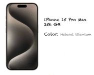 iPhone 15 Pro Max 256 GB