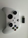 Xbox series kontroll windows edition med dongle