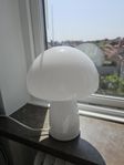 Lampa i glas svamp