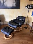 Stressless skinnfåtölj
