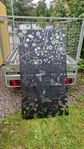 Bordsskiva i glas 80 * 150 cm bortskänkes