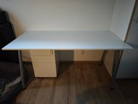 Skrivbord IKEA 160x80, Justerbar höjd