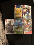 Nintendo switch spel 