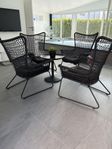 Fem stycken Ikea Högsten fåtöljer