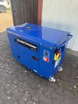 Elverk Diesel 7,5kw 400v trefas