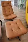 IKEA Havberg fåtölj+fotpall