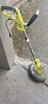 Ryobi elektrisk grästrimmer.