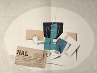Georges BRAQUE Litografi "Papiers Collés", 1963