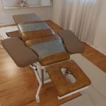 Massagebänk elektrisk höj/sänk