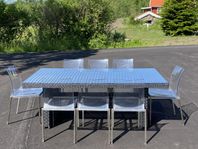 Matgrupp (svart rotting med glasskiva)