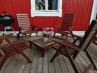 Matgrupp utemöbel