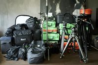 Komplett filmutrustning!