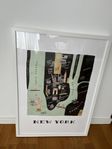 Manhattan poster inkl ram