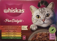 Kattmat, våtfoder, Whiskas i gelé, 12 st blandad multipack