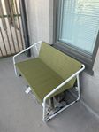 grön bänk/soffa