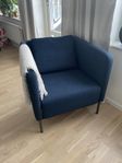 IKEA Ekerö fåtölj – mörkblå