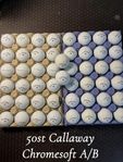 50st Callaway Chromesoft A/B-Klass Golfbollar