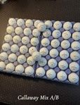50st Callaway A/B-Klass Golfbollar