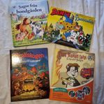 Bamse och Tjuvstaden, Trollskogen, Pelle Svanslös, Sagor