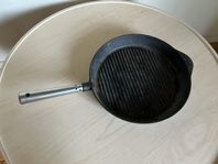 Skeppshult gjutjärnspanna, grillpanna