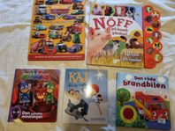 Disney Pixar Bilar, bondgården, PJ Masks, Kaj, ljudböcker