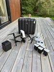 DJI inspire 1 + X5R & 6 batterier 