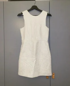 vit sommarklänning från H&M