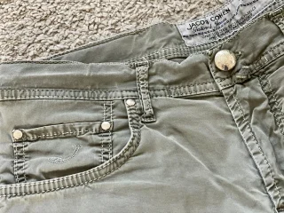 Jacob Cohën 6636 Handgjorda 5 Pocket Gabardine Shorts W33/L