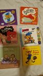 Bokpaket med Bamse, Pippi Långstrump m.fl.