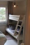Vit våningssäng 90/120 cm med stege