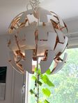 Ikea Ps 2014 52cm stor taklampa koppar rose gold