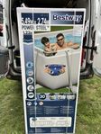 Ny Bestway power steel pool 5,49mx 2,47m