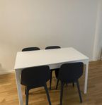 Vit bord från Ikea 
