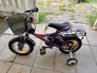 Barncykel 12" med stödhjul