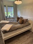 ikea malm sängram inkl resårmadrasser