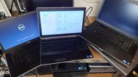 4 gamla laptops 