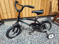 Cykel med stödhjul