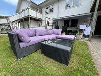 Kompletta utemöbler i nyskick 
