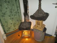 2 ST LAMPOR I BAMBU