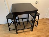 Barbord och 2 stolar