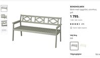 BONDHOLMEN soffa grå helt ny
