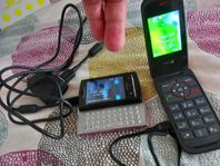 1 Sony Ericsson U20i + 1 Doro liberto 650