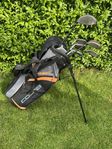 Golfset Grafit 10-12 år
