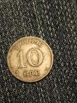 10 öring från Sverige årtal 1915