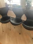 Fritz Hansen - stol sjuan - skinn 