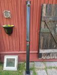 Soluppvärmd utedusch