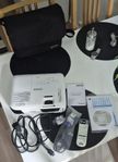 Epson EB-W31, 3D LCD Projektor + alla tillbehör.